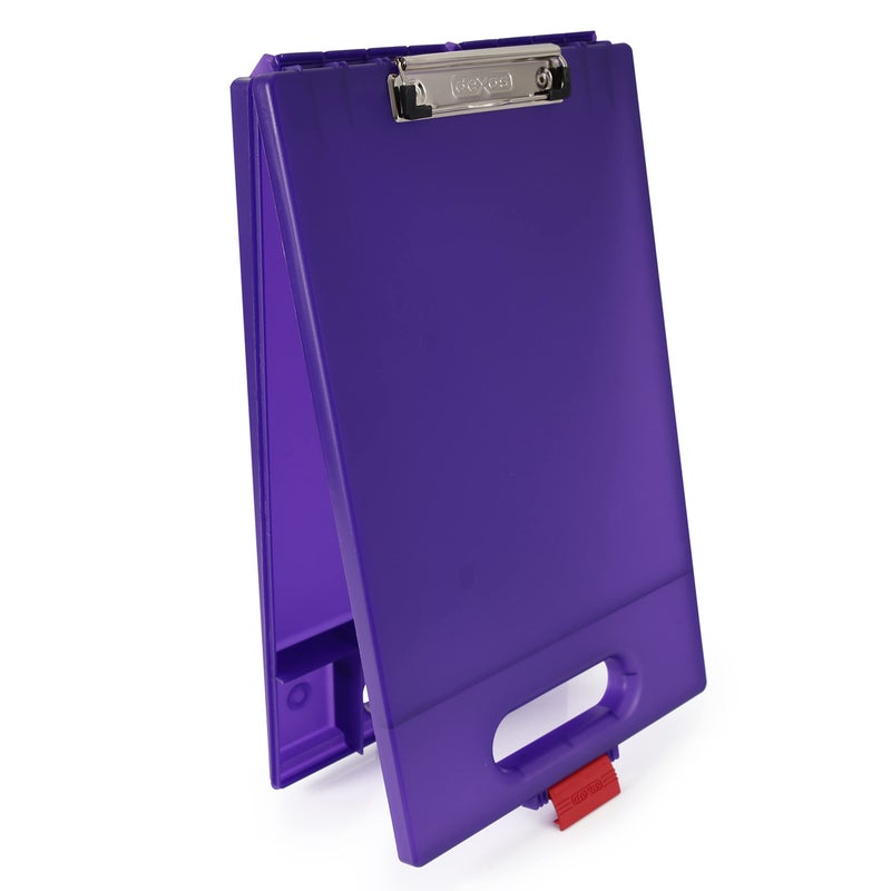 Dexas Clipcase Storage Clipboard with Handle, Purple - Image 3